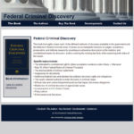 Federal Criminal Discovery website